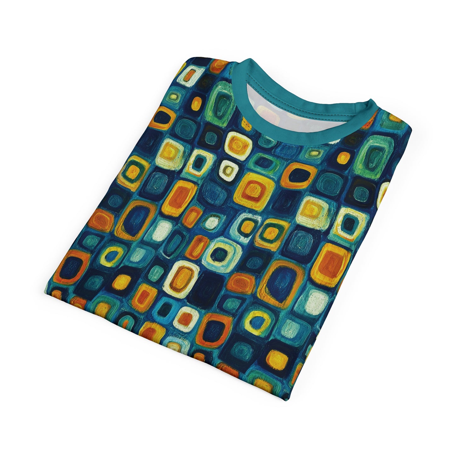 "Soul Mosaic", Unisex Tee (Columba Blue Collar)