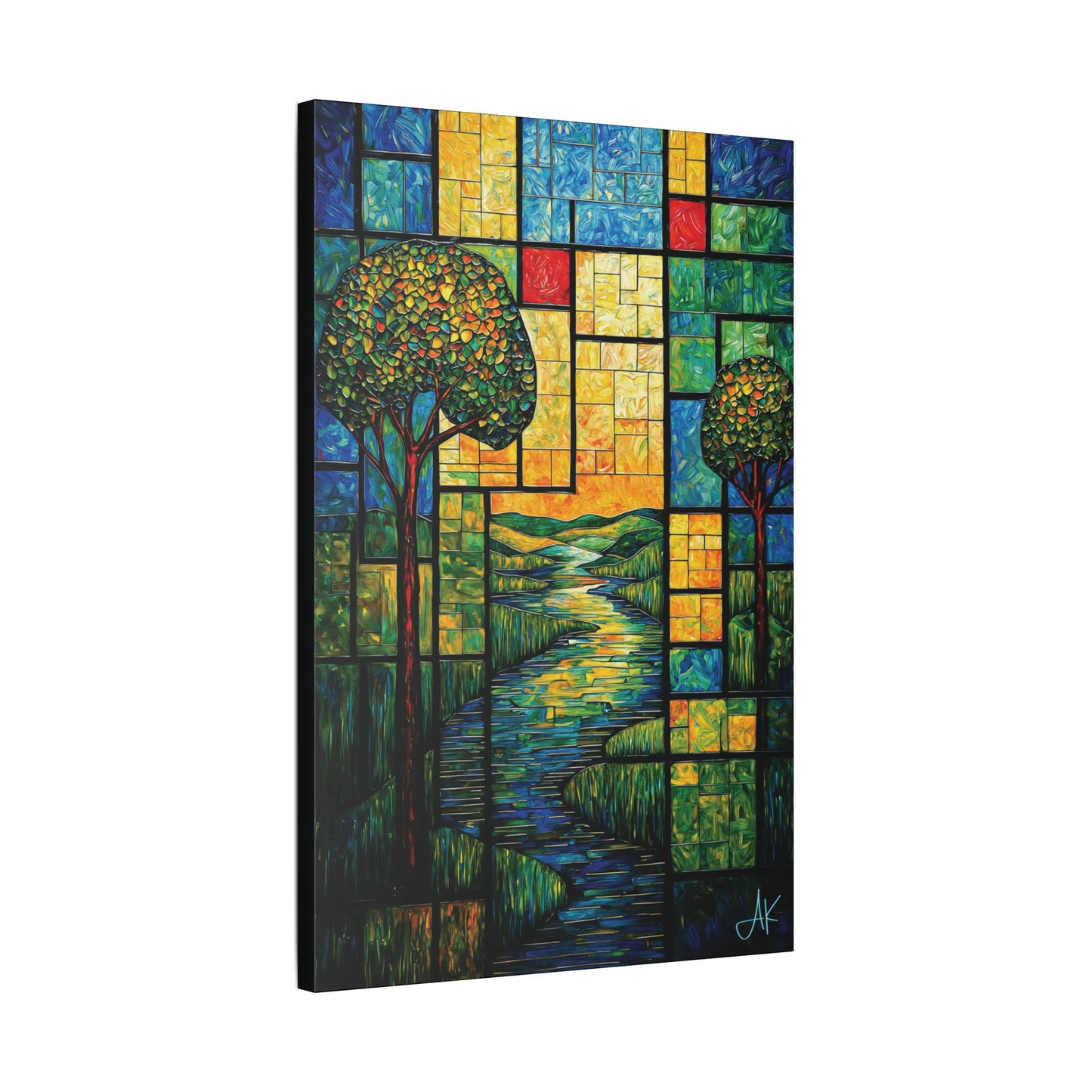 "River Add" #01, Stretched Classic Canvas Fine Art Print