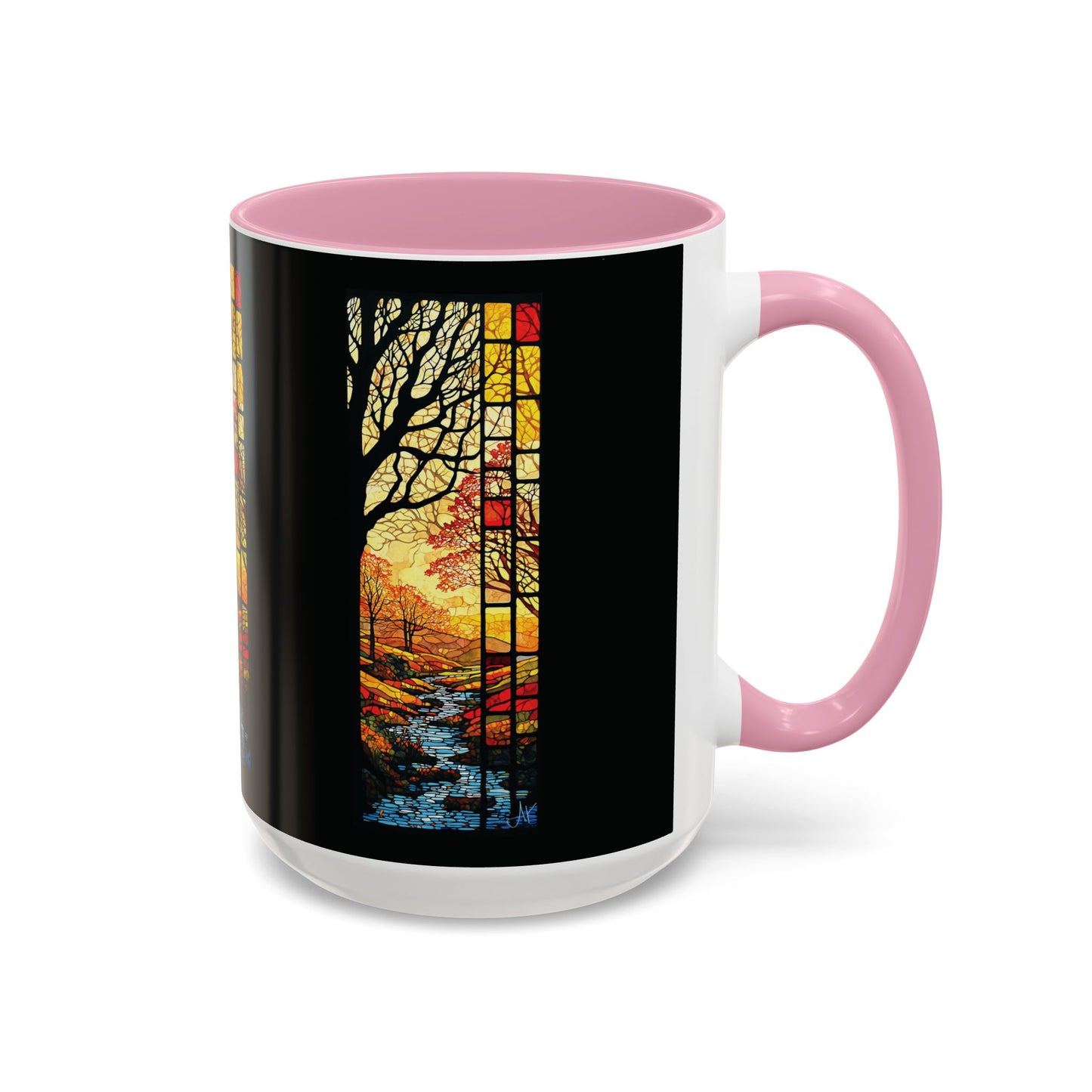 "Realization at 5", Colorful Mugs (11oz, 15oz)