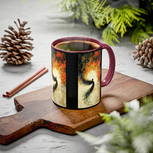 "Seraphic Aegis", Colorful Mugs (11oz, 15oz)