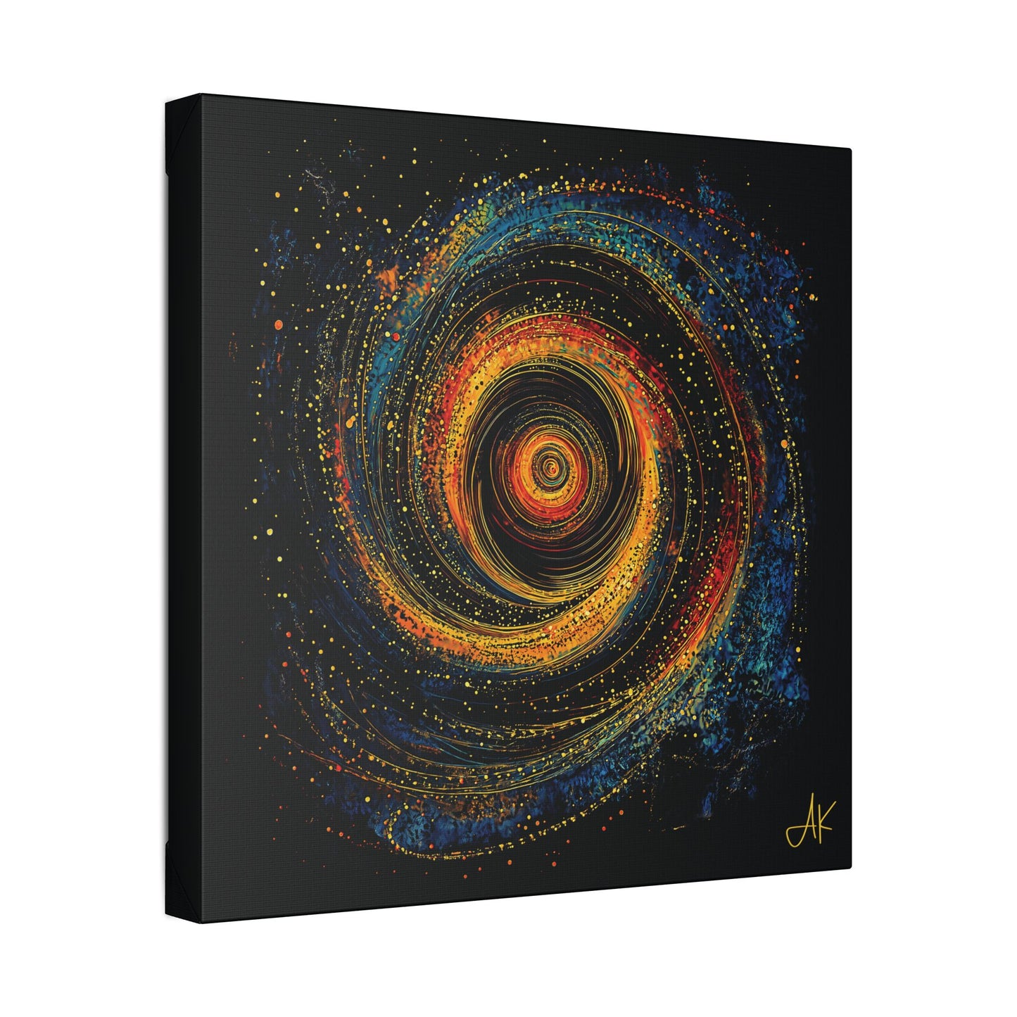 "Galactic Spiral", Stretched Classic Canvas Fine Art Print