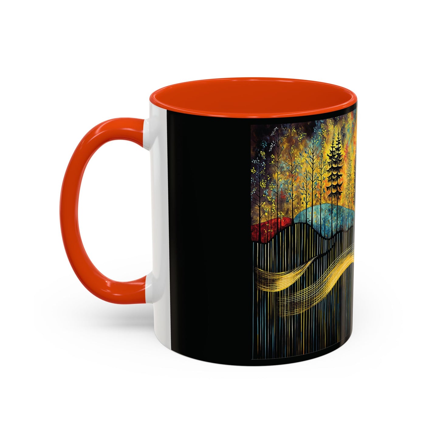 "Sacred Resonance", Colorful Mugs (11oz, 15oz)