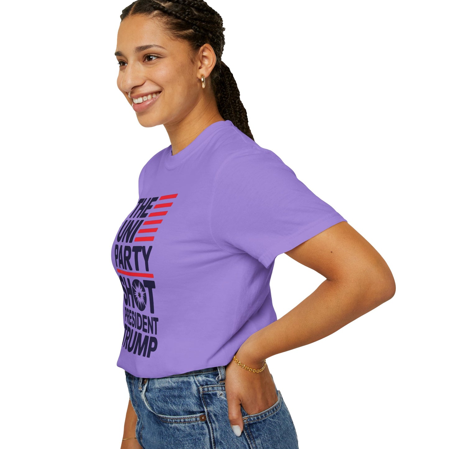 "The Uniparty Shot President Trump" #01, Unisex T-shirt