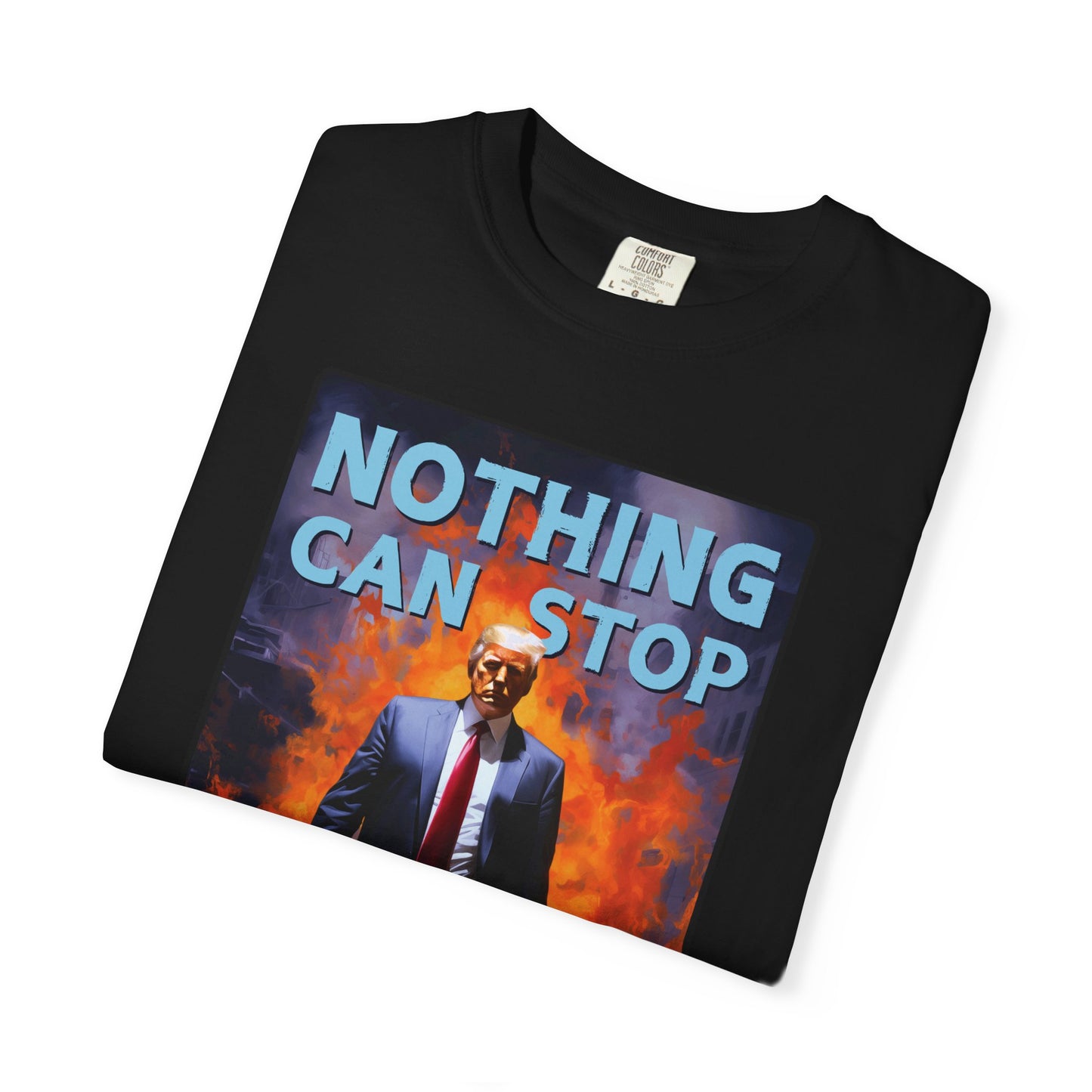 "Nothing Can Stop Trump", Unisex T-shirt (Dark Colors)