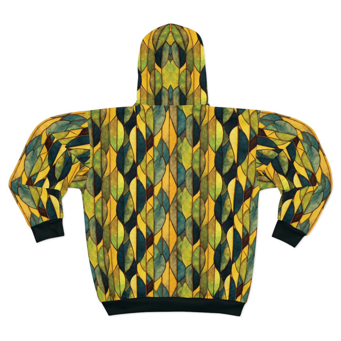 "Inner Grove", Unisex Wearable Art Zip Hoodie