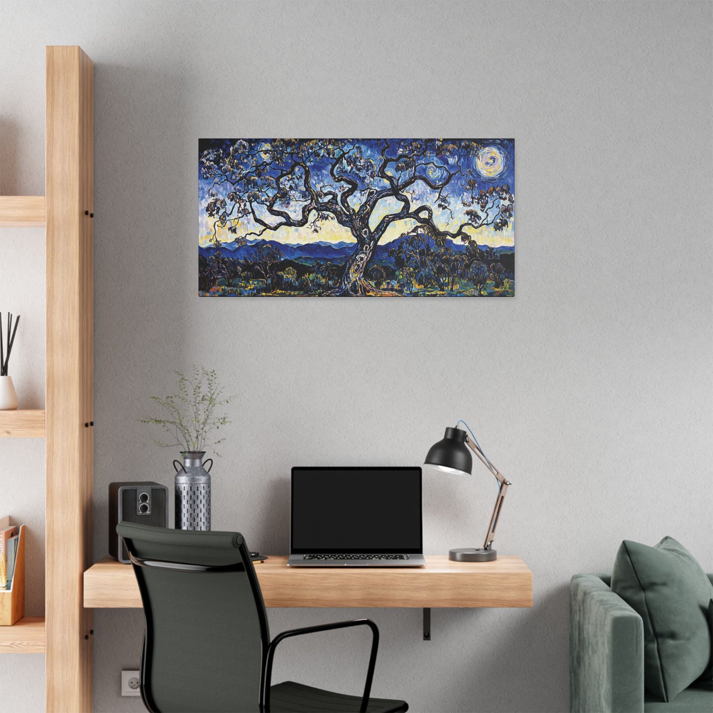 "Crann na Beannachd (Gaelic) - Tree of Blessing (English)", Stretched Classic Canvas Fine Art Print