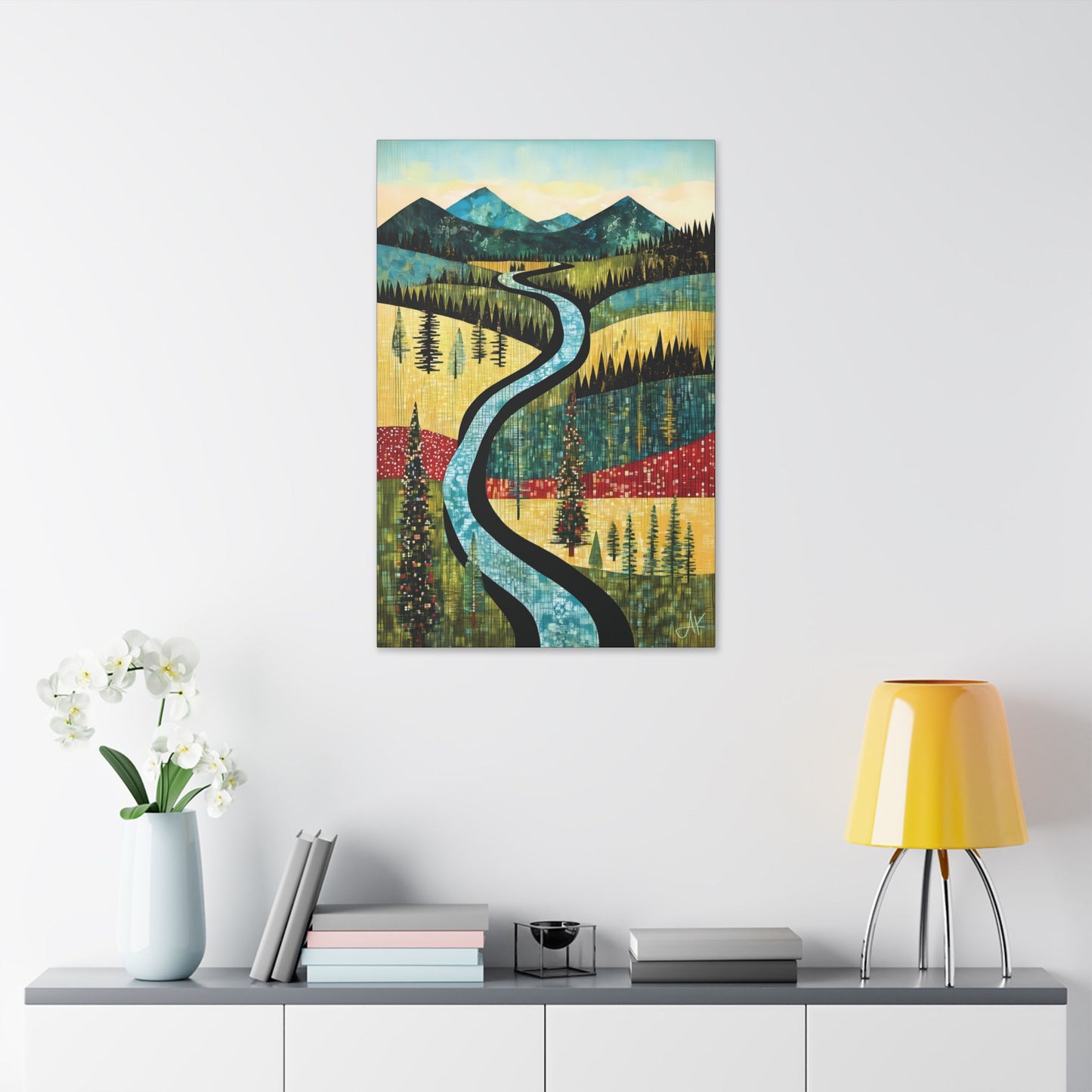 "Natural Wonder", Stretched Classic Canvas Fine Art Print