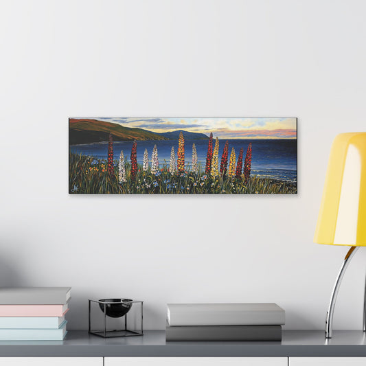 "Machair Awakens on Summers Tide", Stretched Classic Canvas Fine Art Print