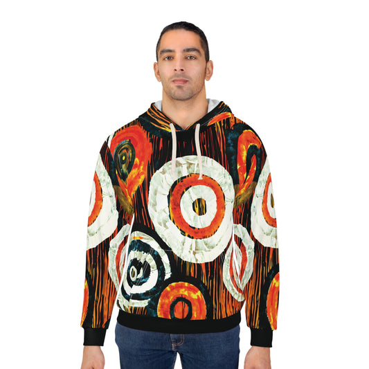 "Abstract 66", Wearable Art Unisex Pullover Hoodie