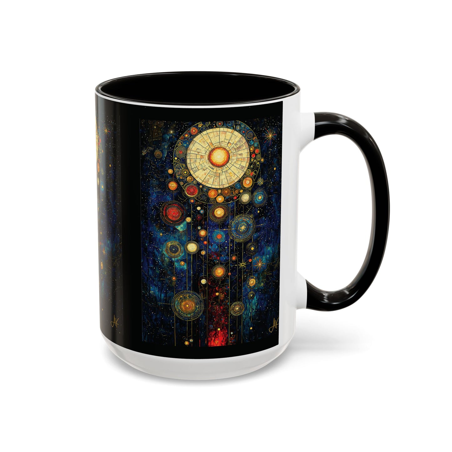 "Ancient Connection to God", Colorful Mugs (11oz, 15oz)