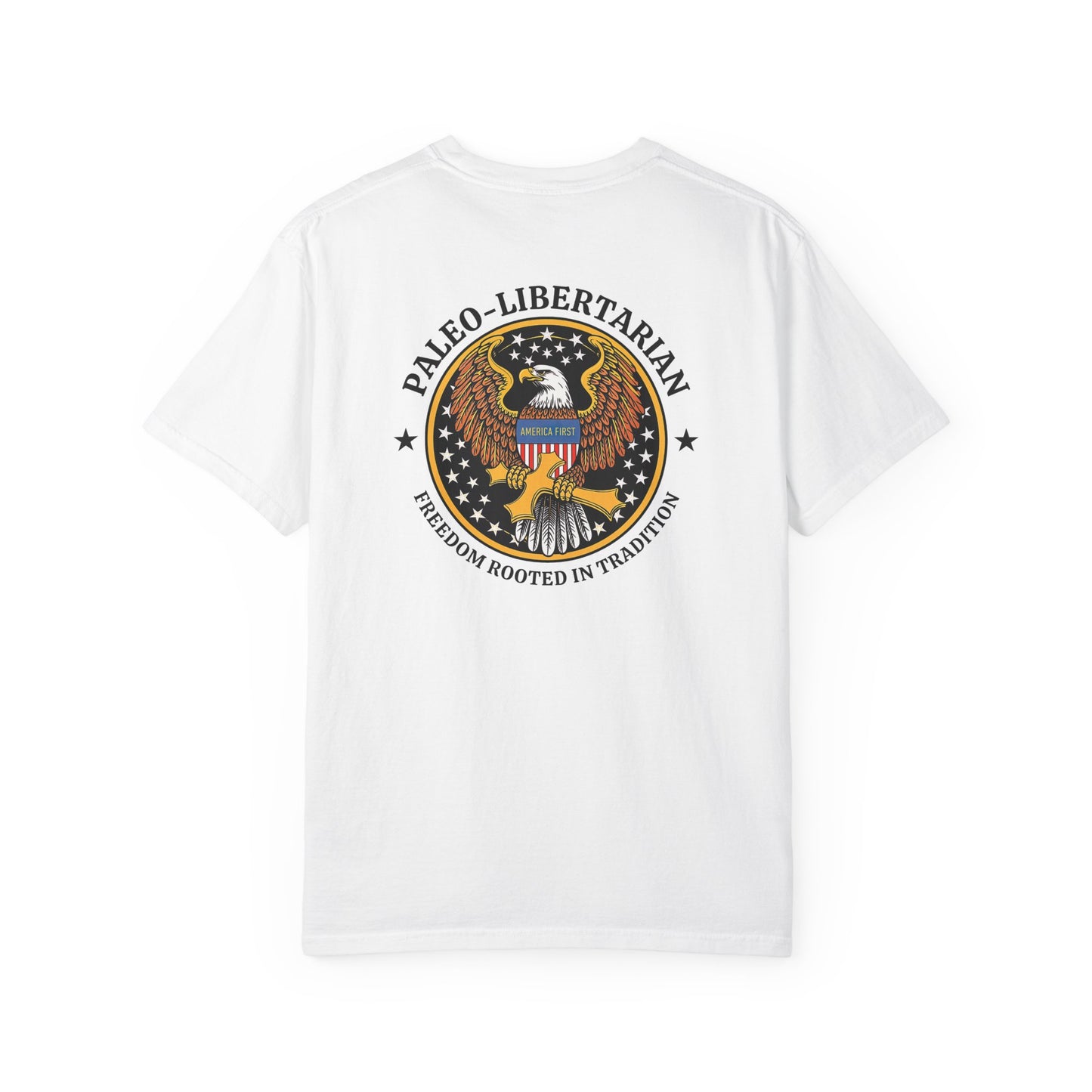 "Paleo-Libertarian" #01, Unisex T-shirt (Light Colors)