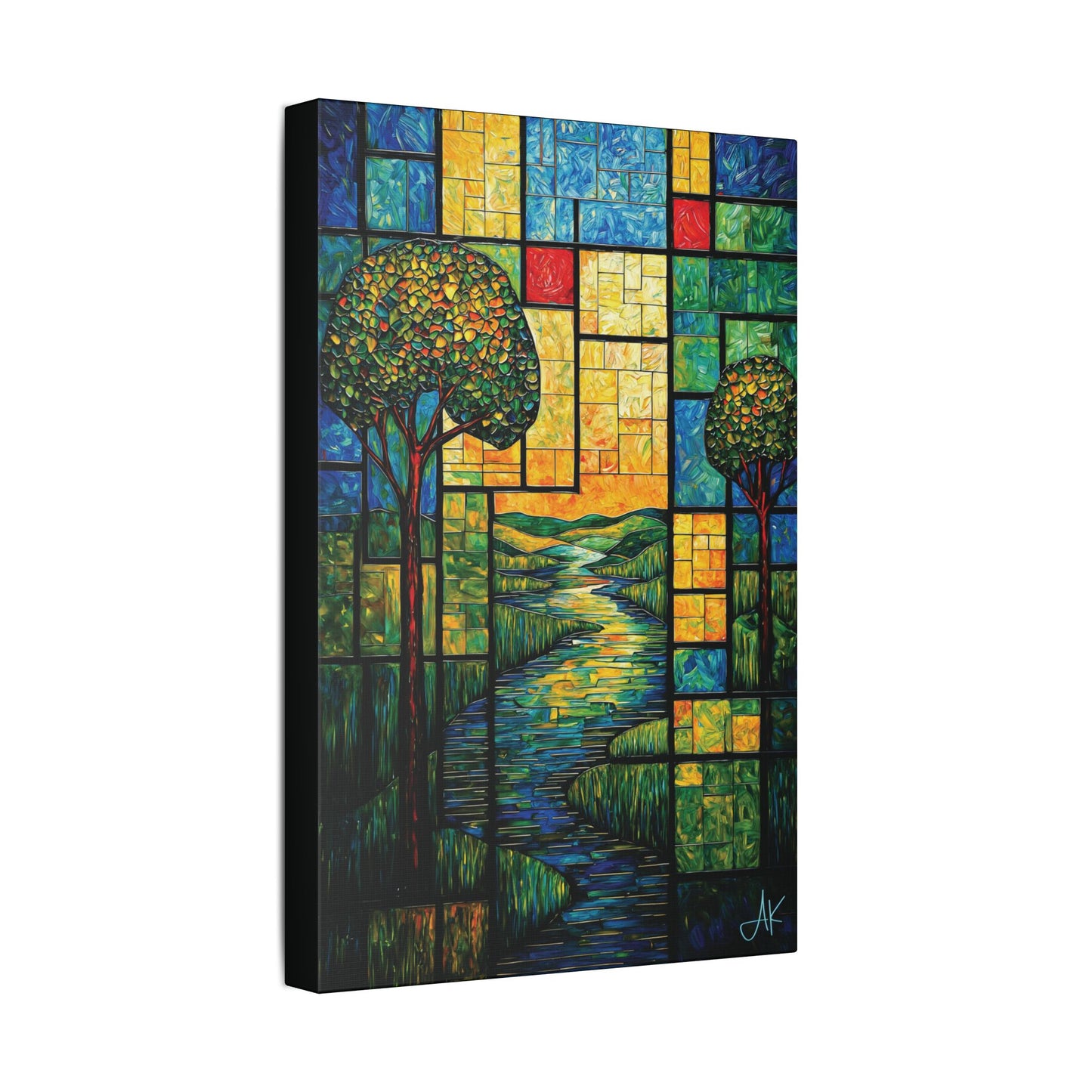 "River Add" #01, Stretched Classic Canvas Fine Art Print