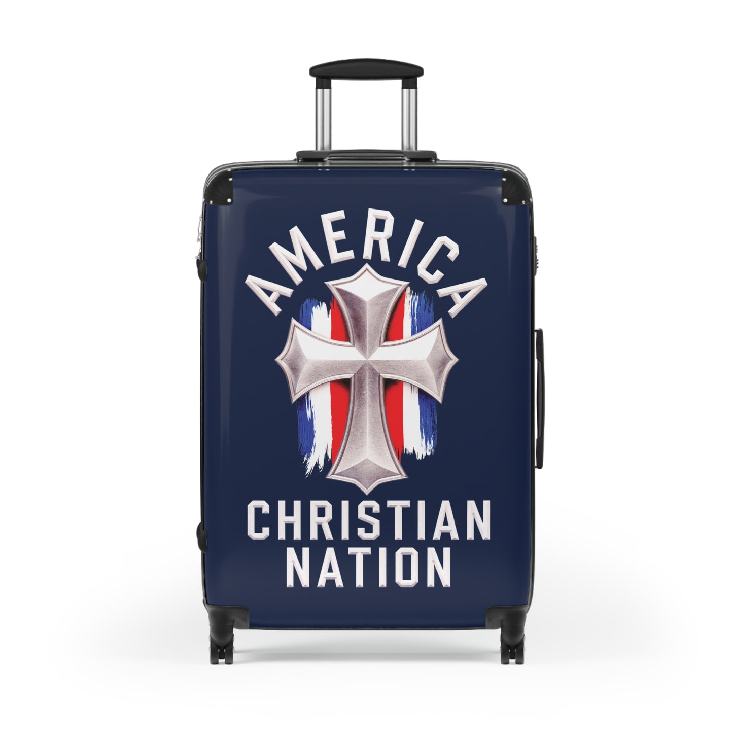 "America - Christian Nation" #01, Suitcases (Dark Blue)
