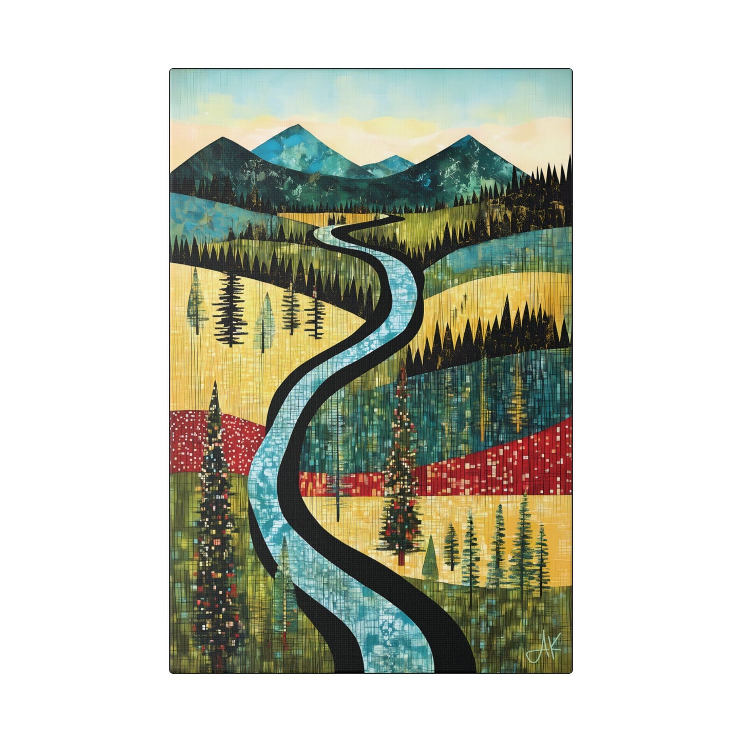 "Natural Wonder", Stretched Classic Canvas Fine Art Print