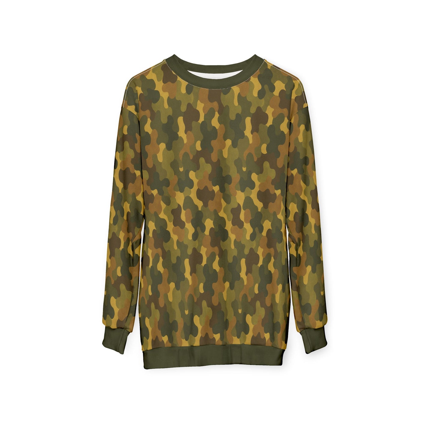 "SASR Day-Ops Camouflage", Unisex Sweatshirt (SASR Green Cuffs and Collar)