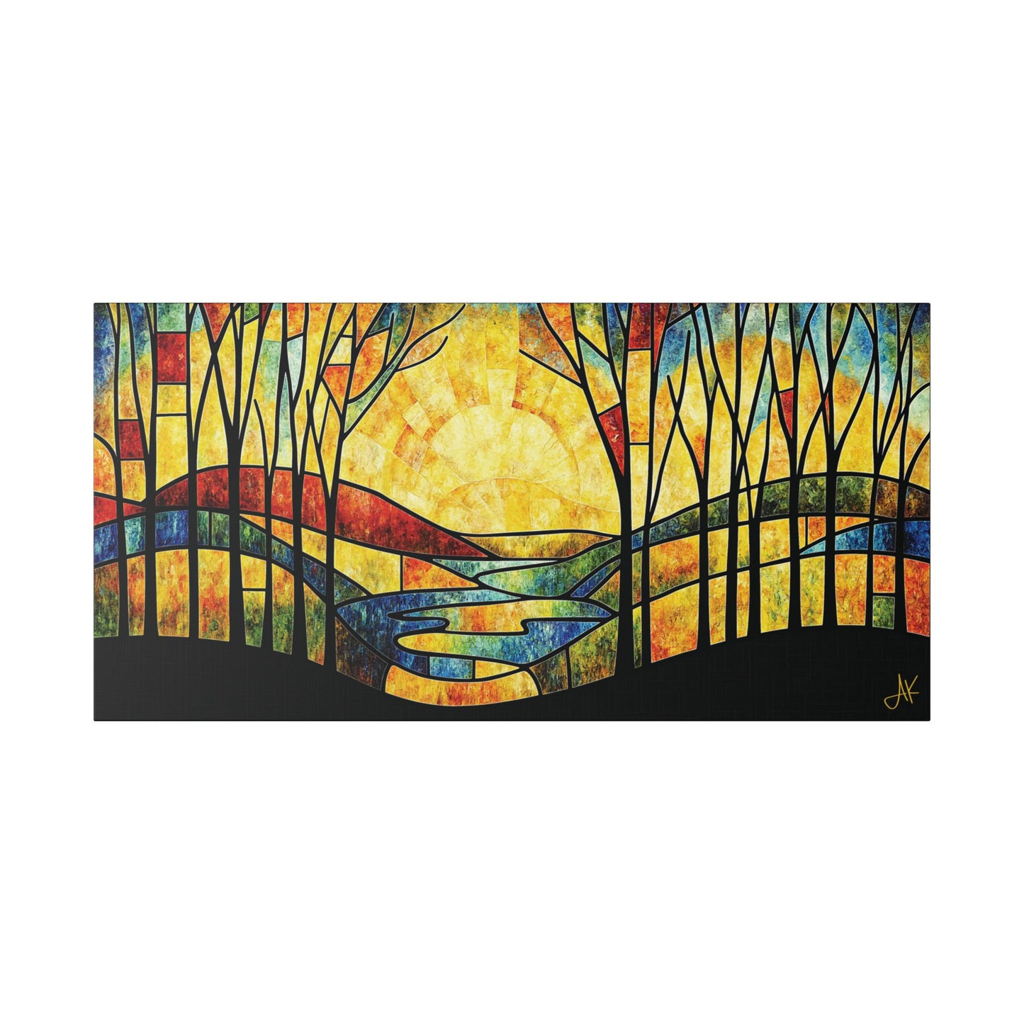 "The Golden Age of Trump", Stretched Classic Canvas Fine Art Print