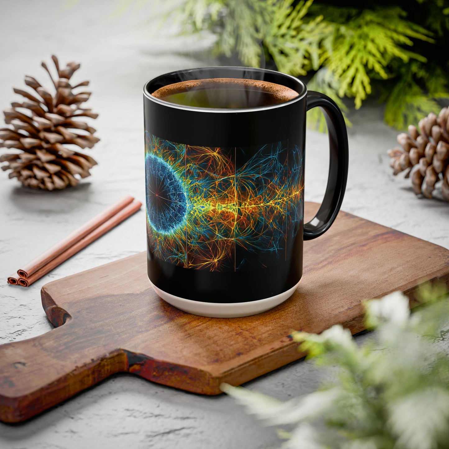 "Let There Be Light", Colorful Mugs (11oz, 15oz)
