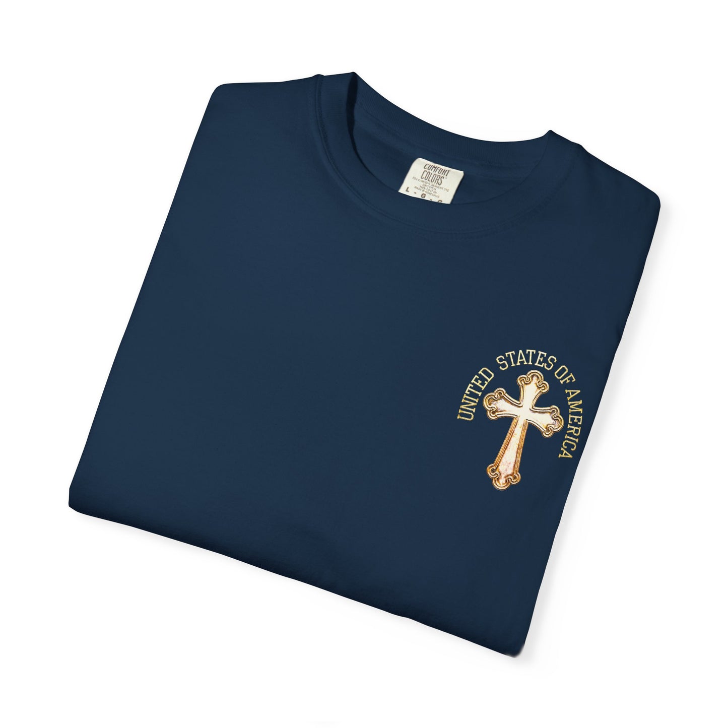 "USA Gold Cross", Unisex T-shirt