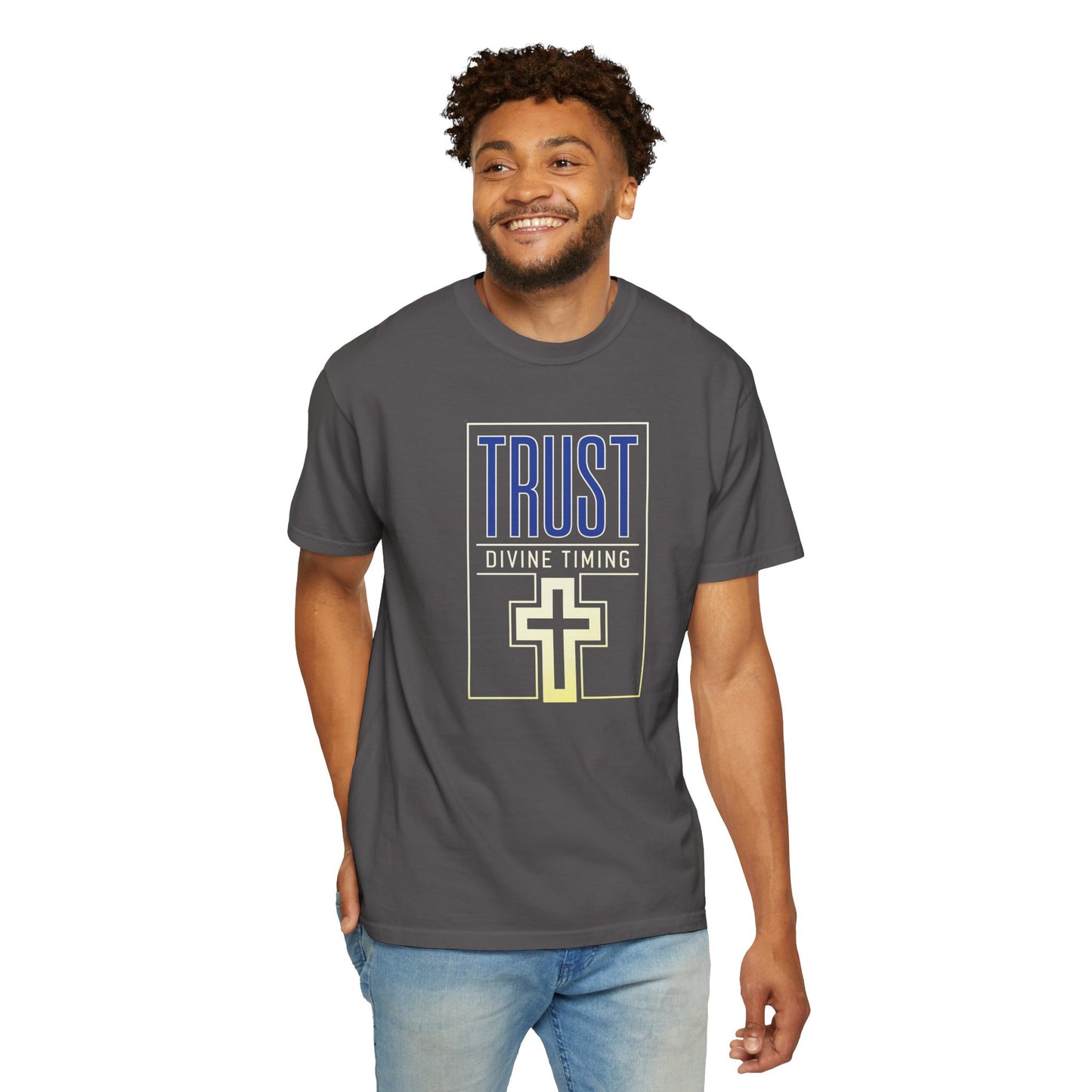 "Trust Divine Timing" #01, Unisex T-shirt