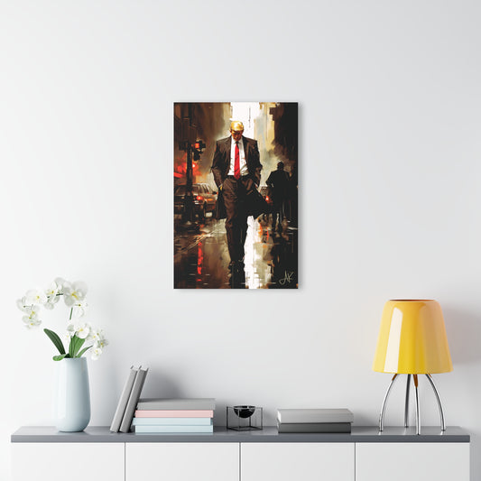 "Future President - 1970's New York", Acrylic Wall Prints (French Cleat Hanging)