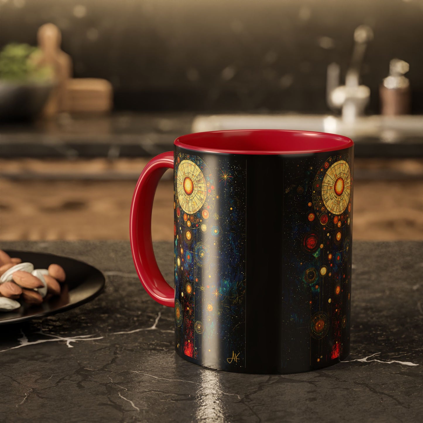 "Ancient Connection to God", Colorful Mugs (11oz, 15oz)