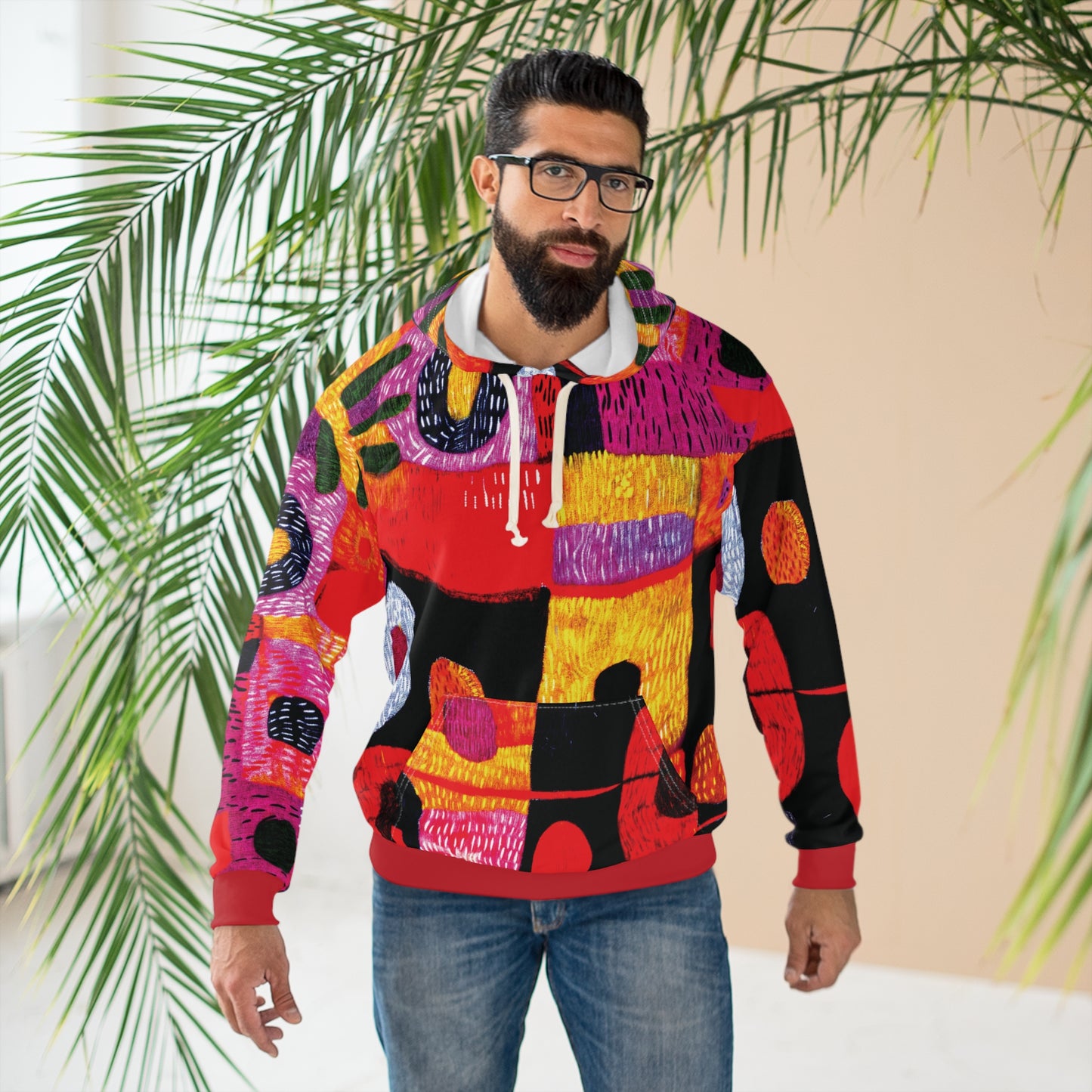 "Abstract 78" Fine Art Unisex Pullover Hoodie