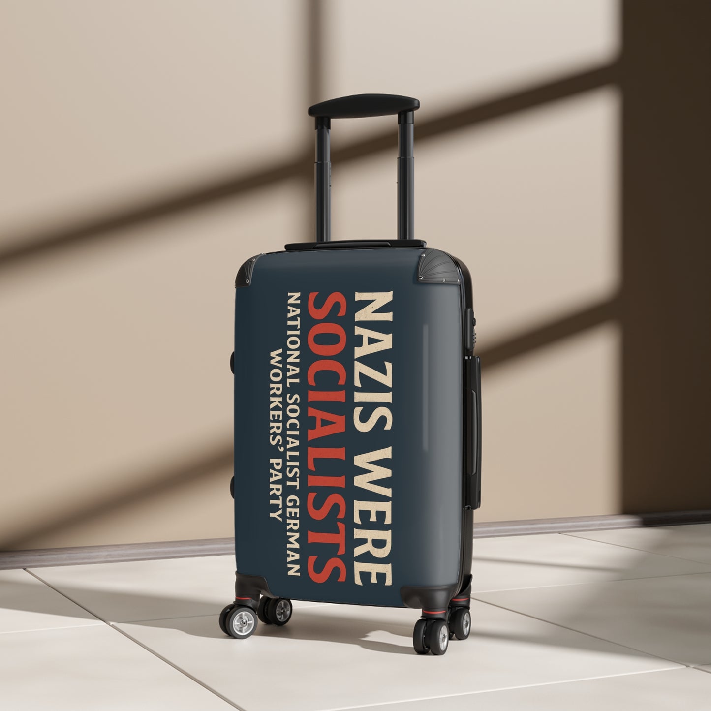 "Nazis were Socialists", Suitcase (Blue Whale)