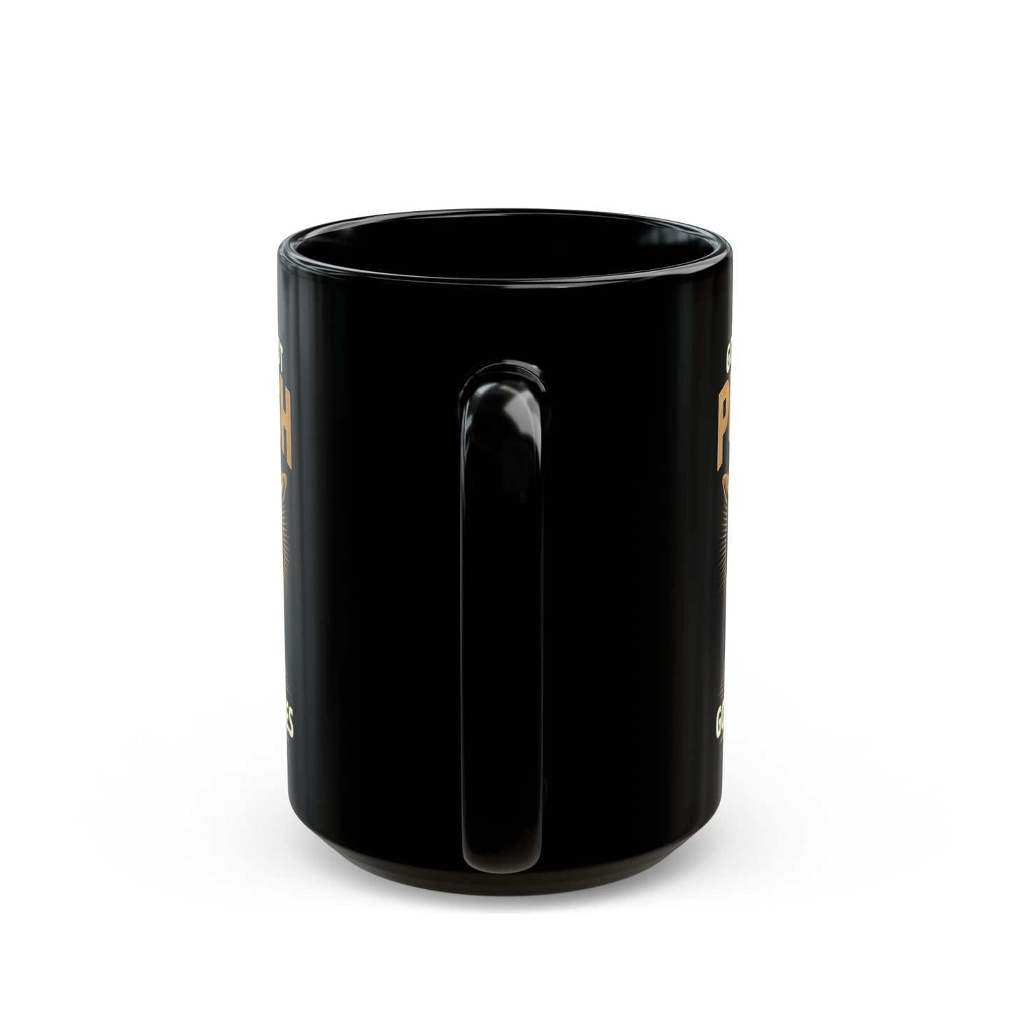 "God Does Not Punish - God Teaches" #02, Black Mug (11oz & 15oz)