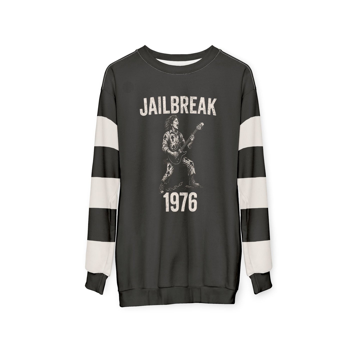 "Jailbreak 1976", Unisex Sweatshirt (Void Black)