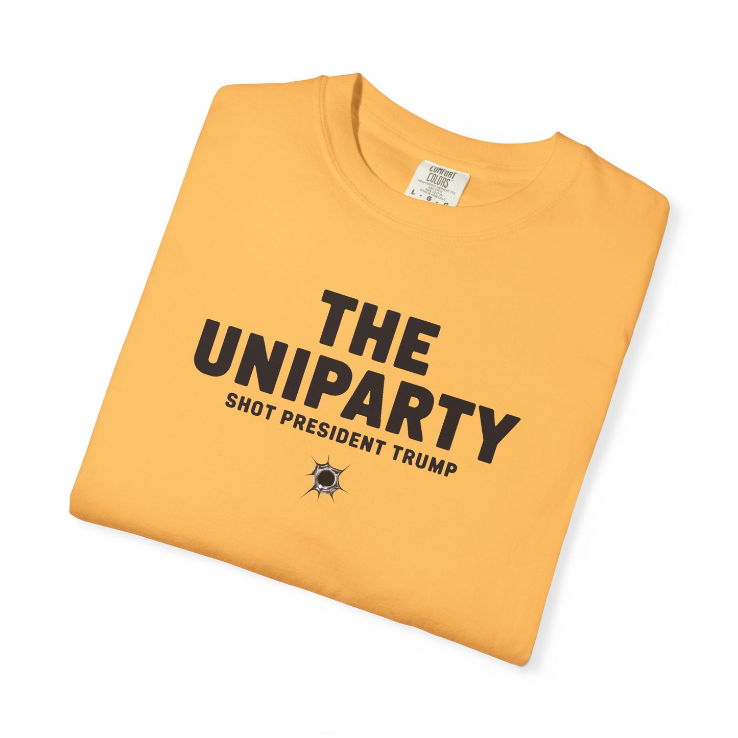 "The Uniparty Shot President Trump" #02, Unisex T-shirt