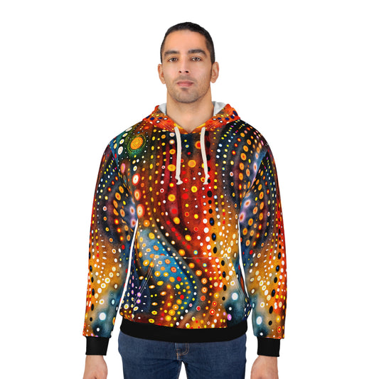 "Abstract 69", Unisex Wearable Art Pullover Hoodie