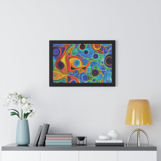 "Primordial Soup", Framed Paper Poster