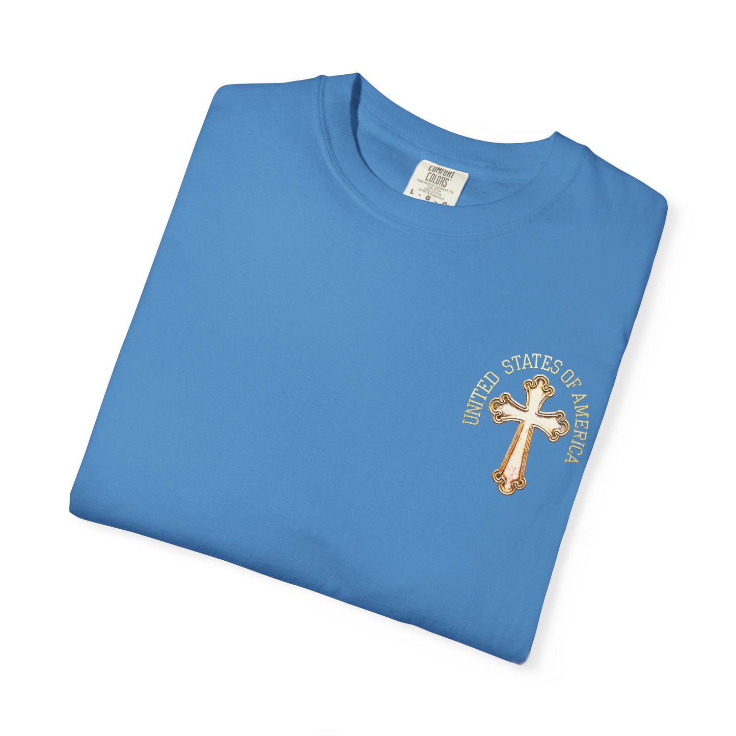 "USA Gold Cross", Unisex T-shirt