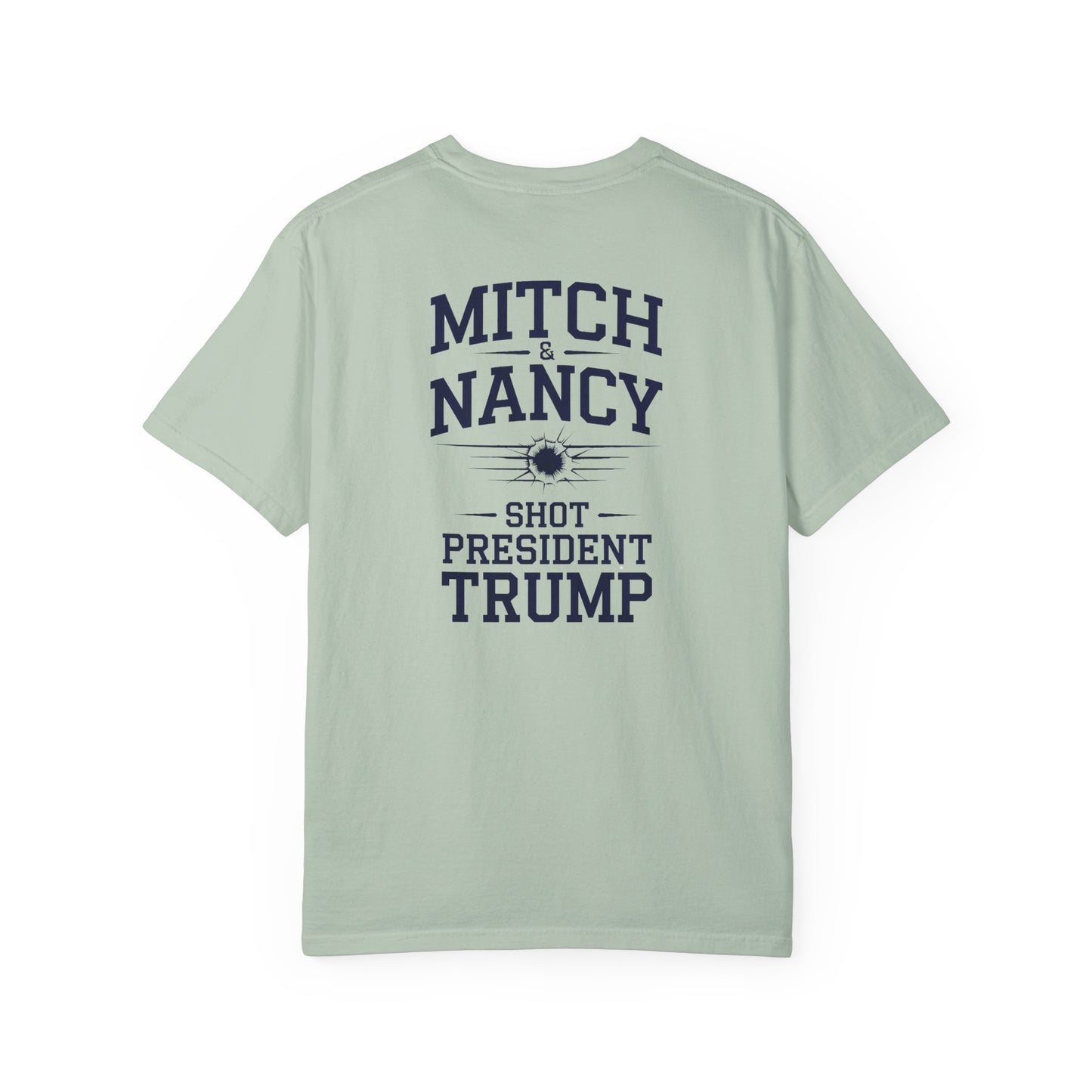 "Mitch & Nancy Shot President Trump", Unisex T-shirt