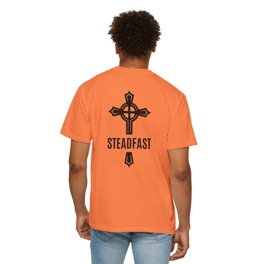 "Steadfast Cross in Black", Unisex T-shirt