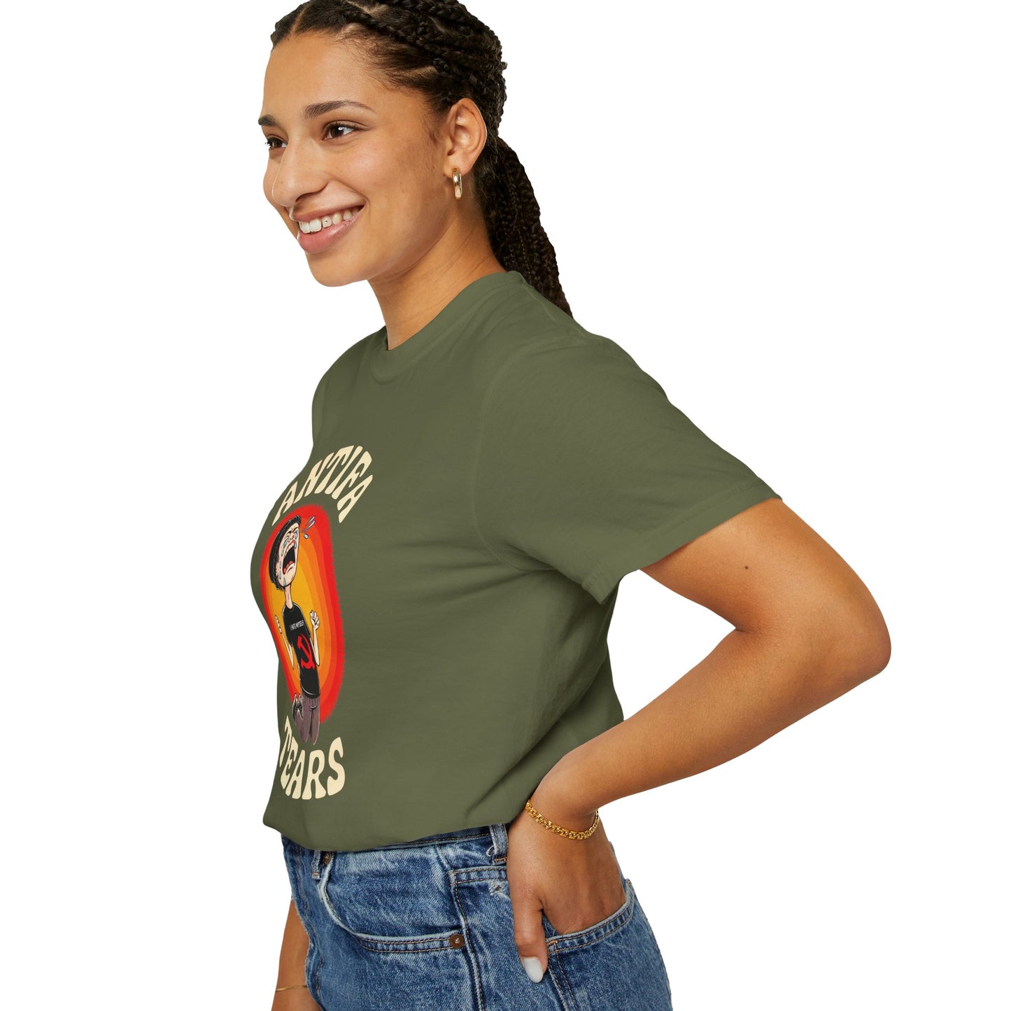 "Antifa Tears" #01, Unisex T-shirt