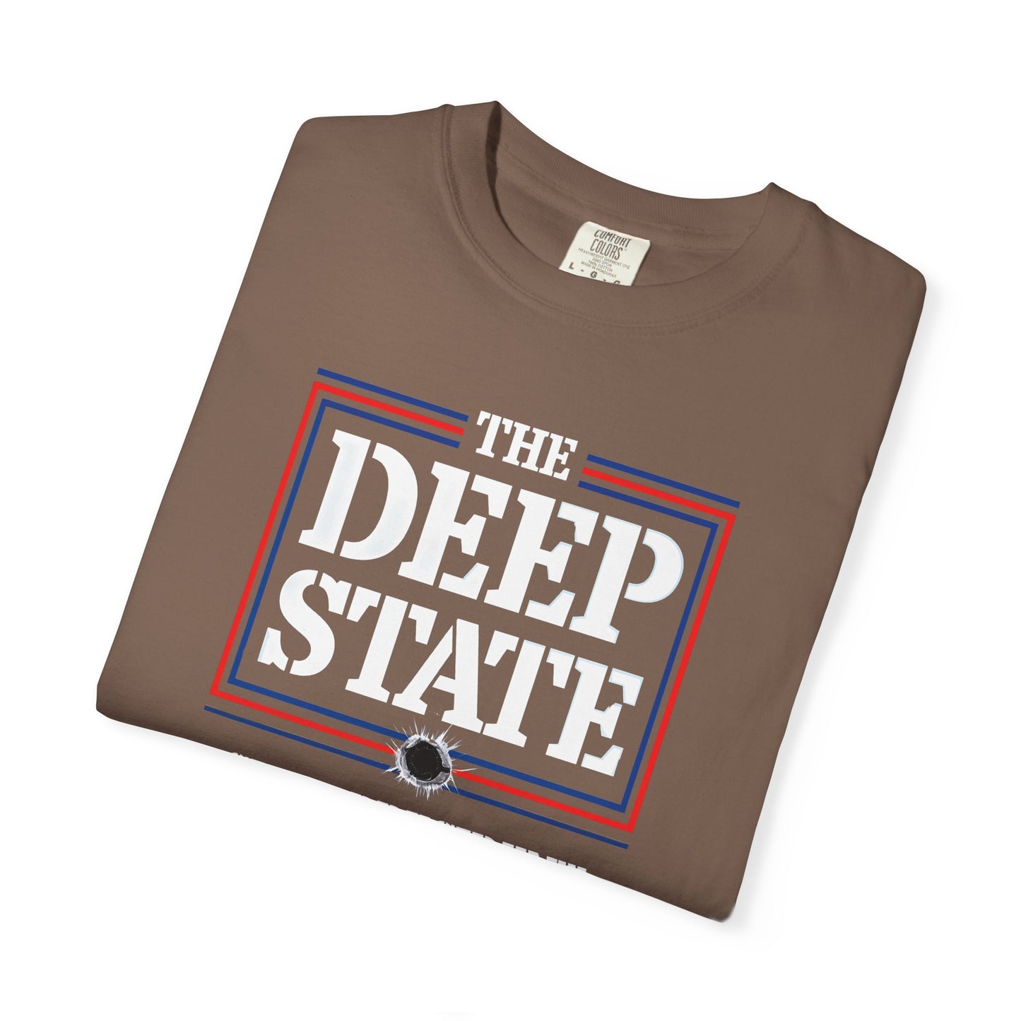 "The Deep State Shot President Trump" #01, Unisex T-shirt