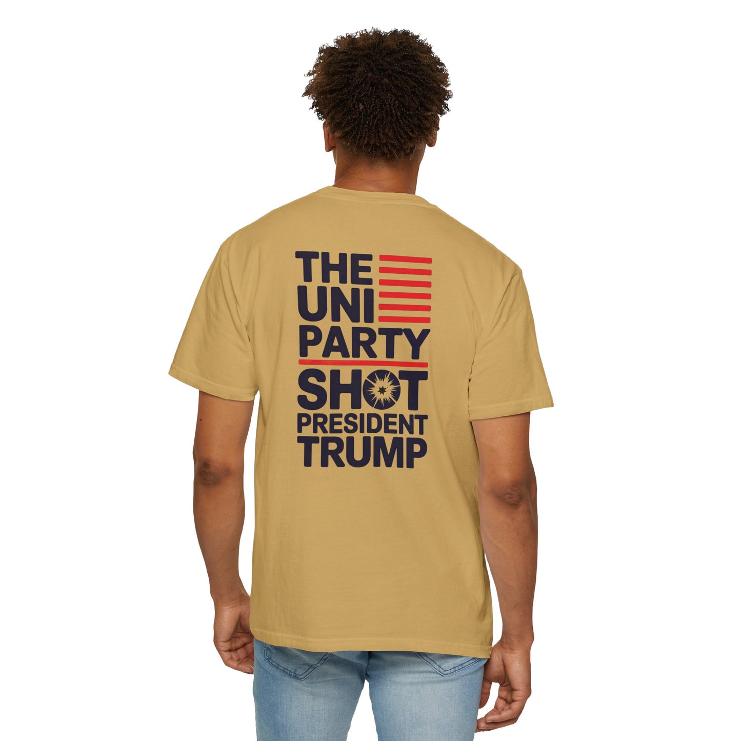 "The Uniparty Shot President Trump" #01, Unisex T-shirt