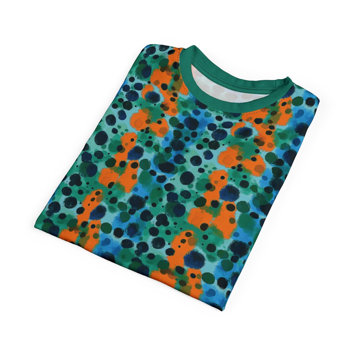 "Midnight Coral", Unisex Tee (Ocean Green)