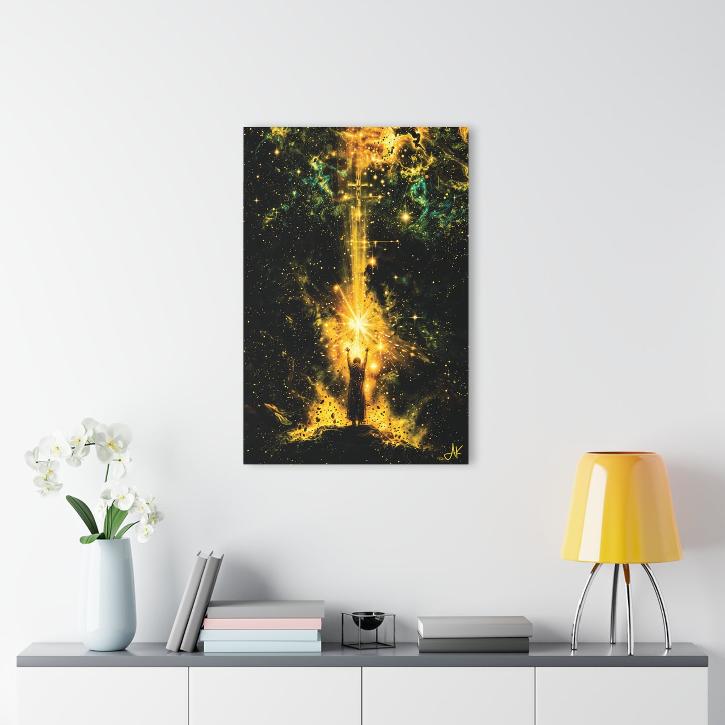 "Empowered by His Sacrifice", Fine Art Acrylic Wall Prints (French Cleat Hanging)