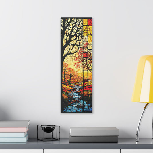 "Realization at 5", Stretched Classic Canvas Print