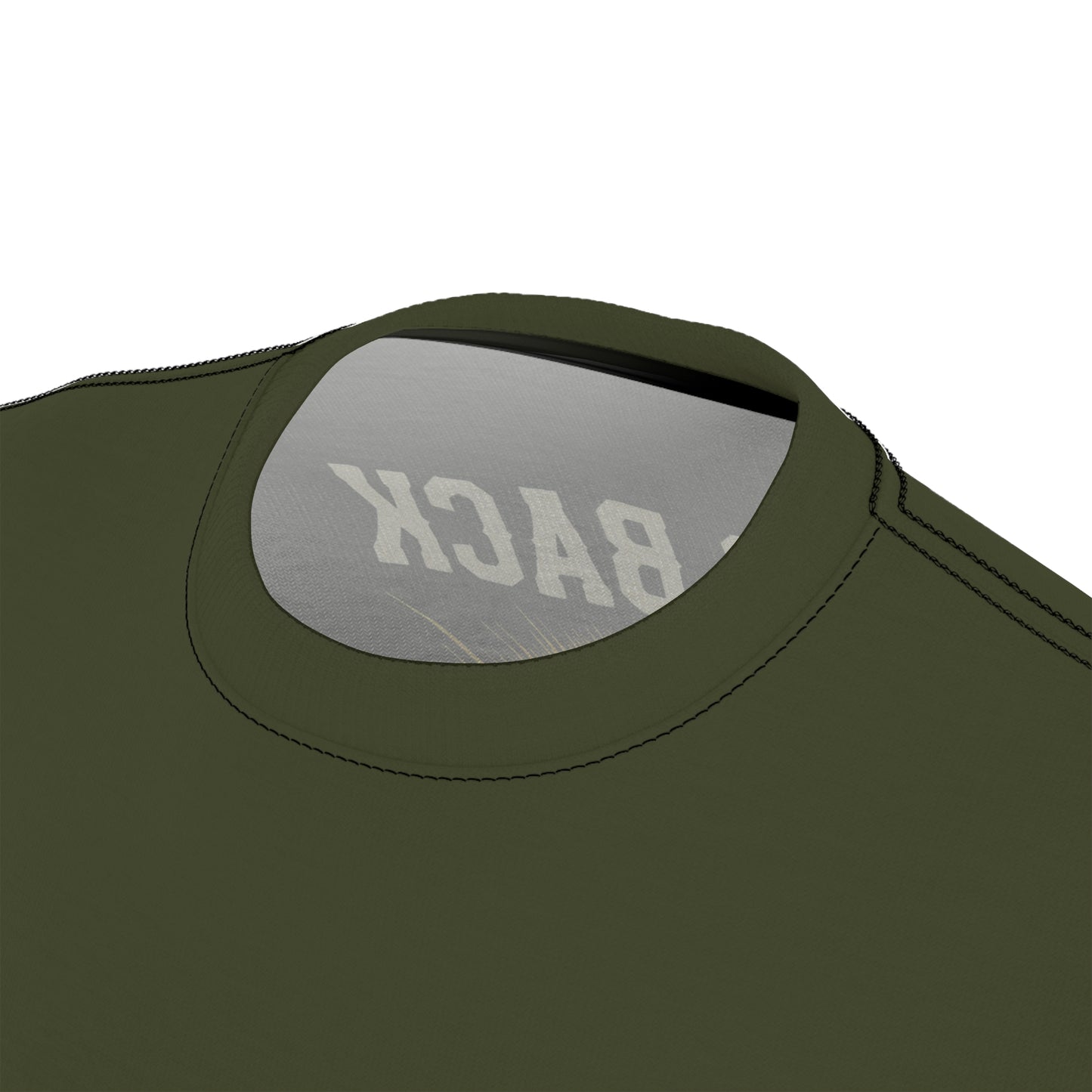 "Bring Back The Biff", Unisex T-shirt (Dark Olive Green)
