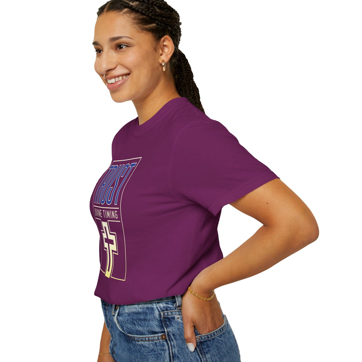 "Trust Divine Timing" #01, Unisex T-shirt
