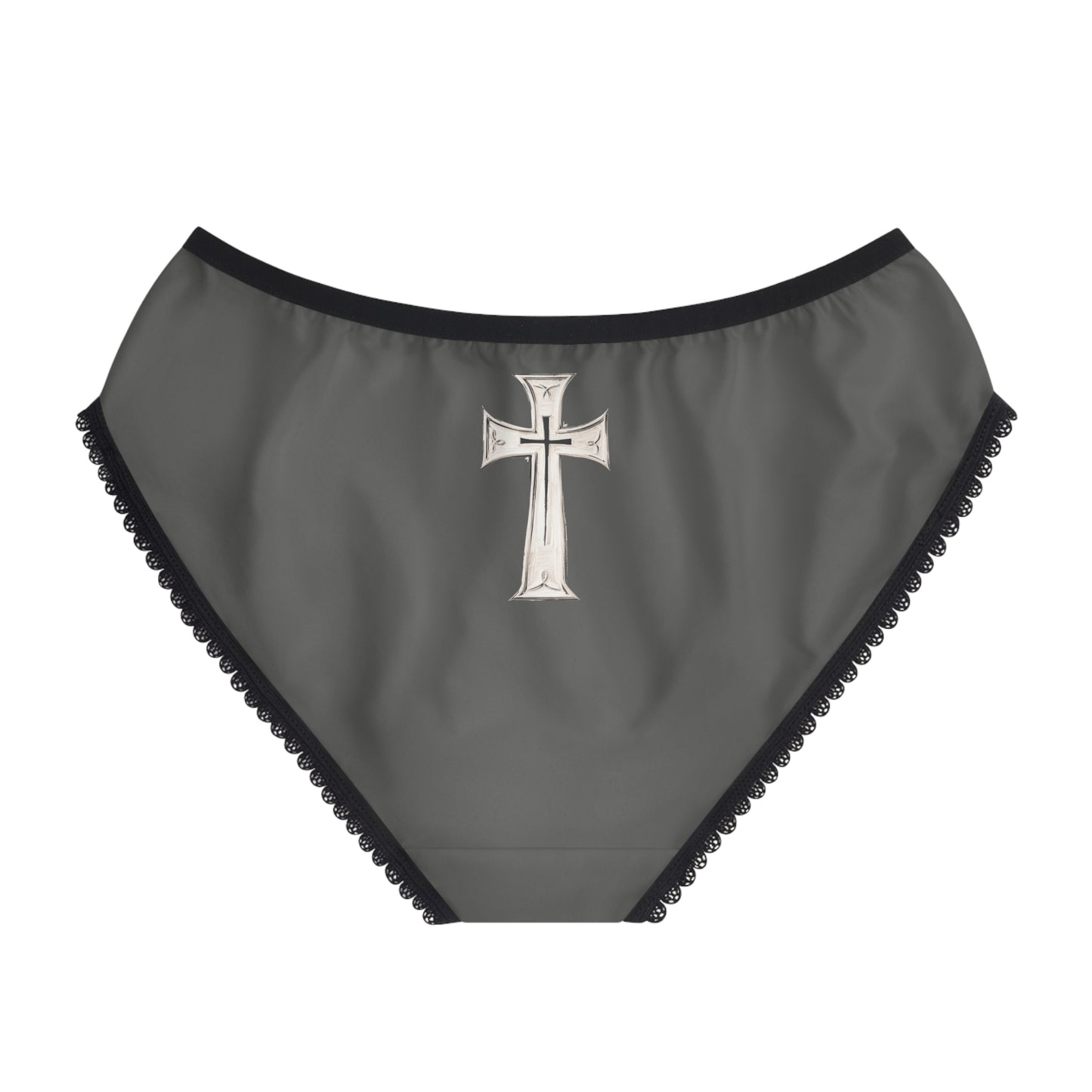 "First Darkness Then Comes Light" #02, Women's Briefs (Panzer Gray)