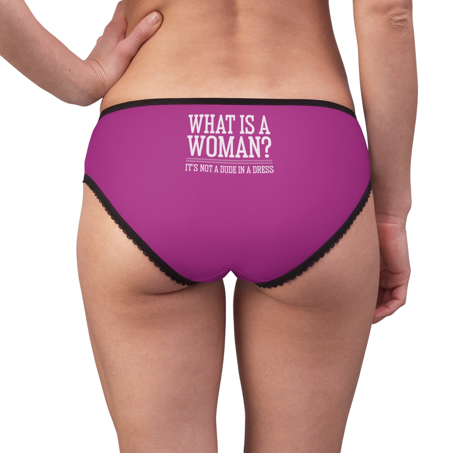 "What is a Woman" #02, Women's Briefs (Prairie Foxglove)