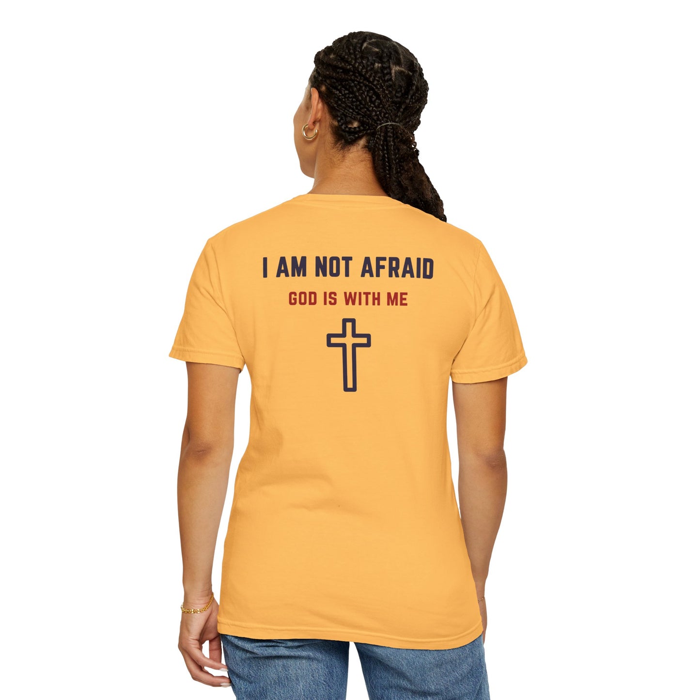 "I am not Afraid", Unisex T-shirt (Light Colors)