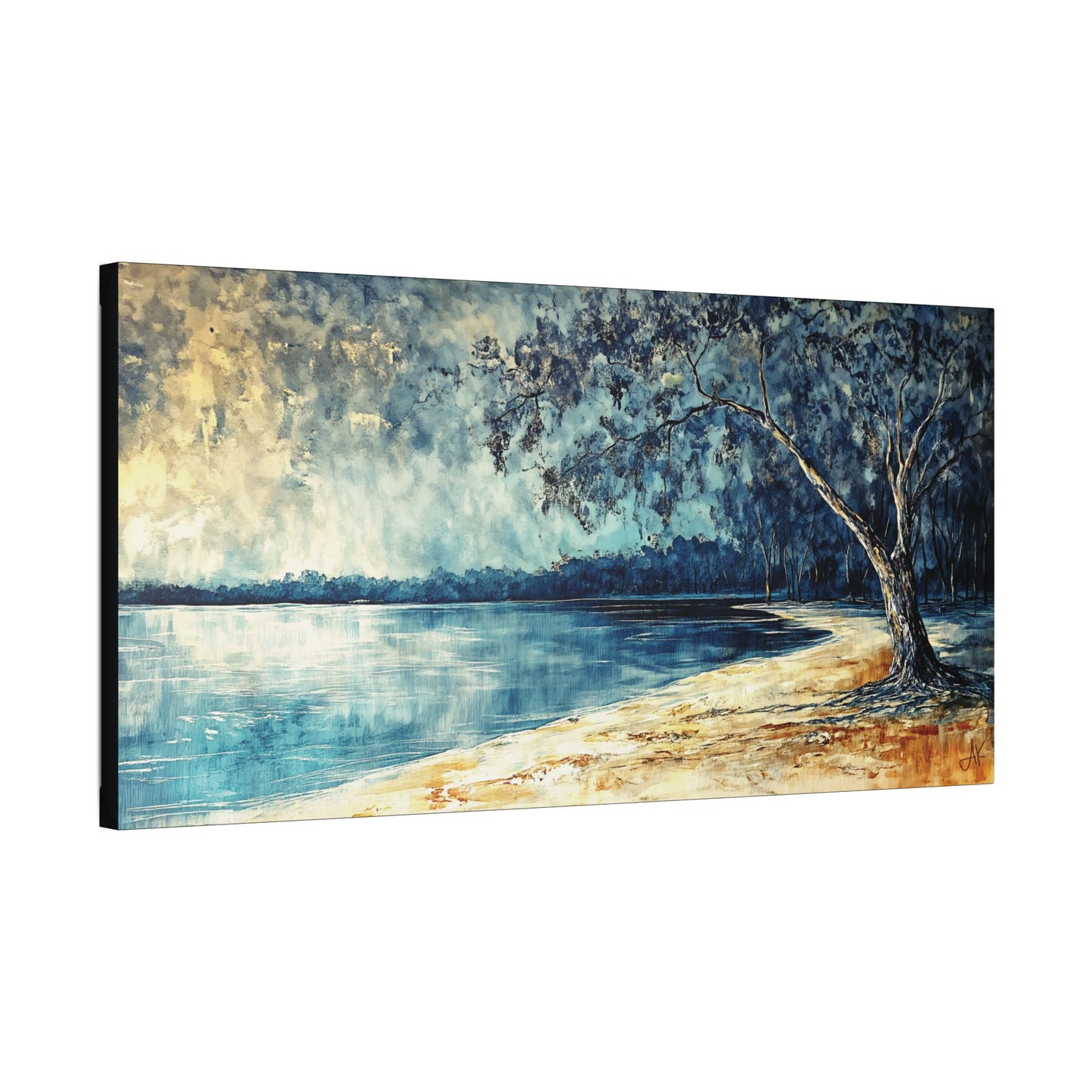 "Clann a’ Chuain (Gaelic) - Children of the Ocean (English)", Stretched Classic Canvas Print