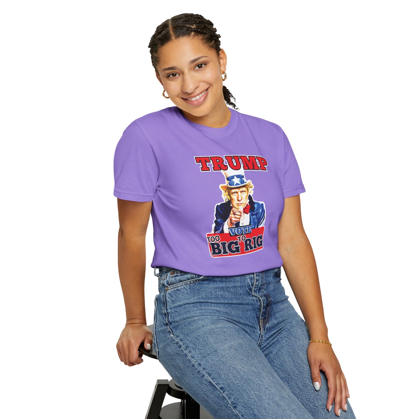 "Trump - Too Big To Rig", Unisex T-shirt