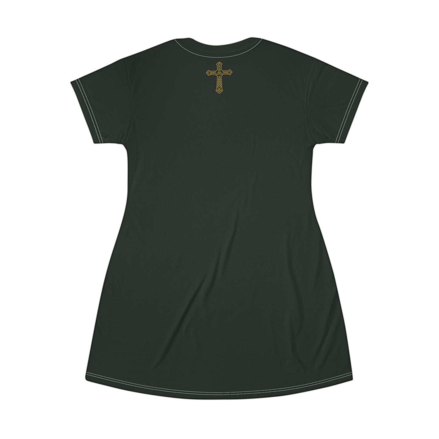 "Clan na Gael - Irish American", T-Shirt Dress (Túath Green)