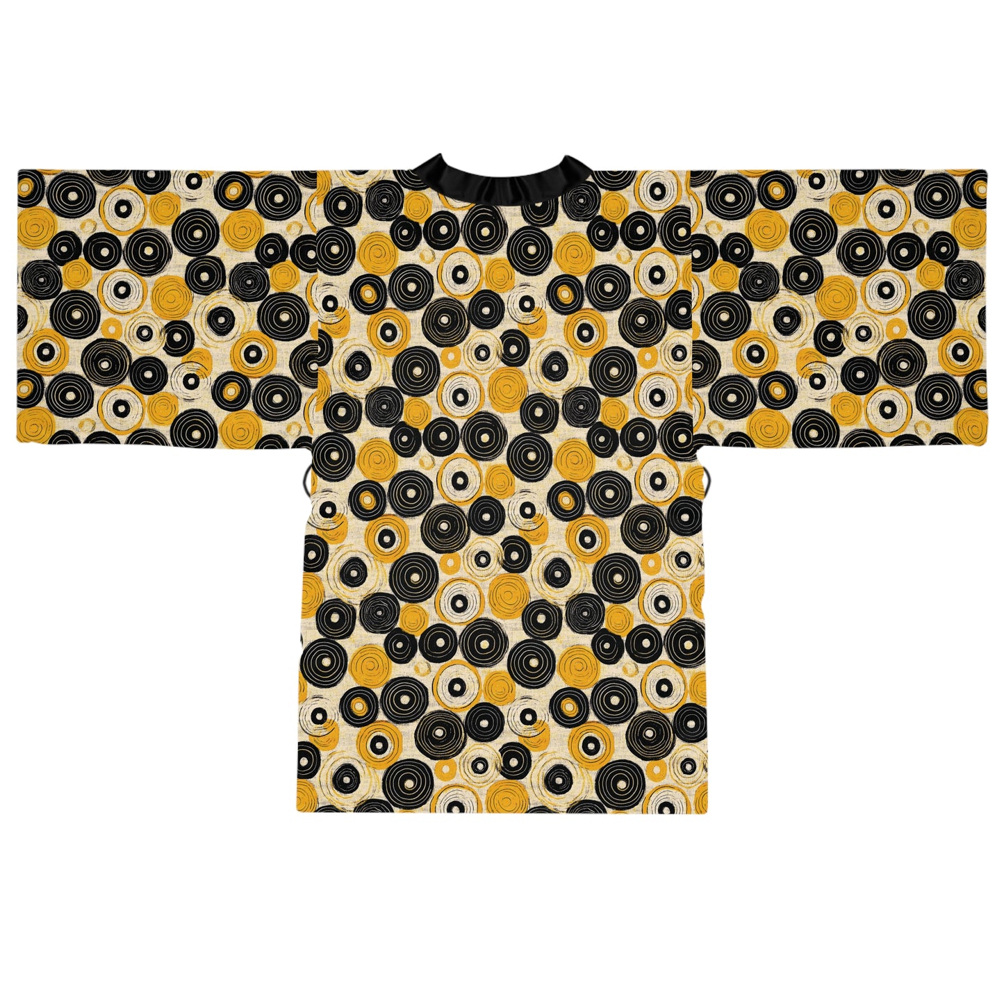 "Old 45's", Long Sleeve Kimono Robe